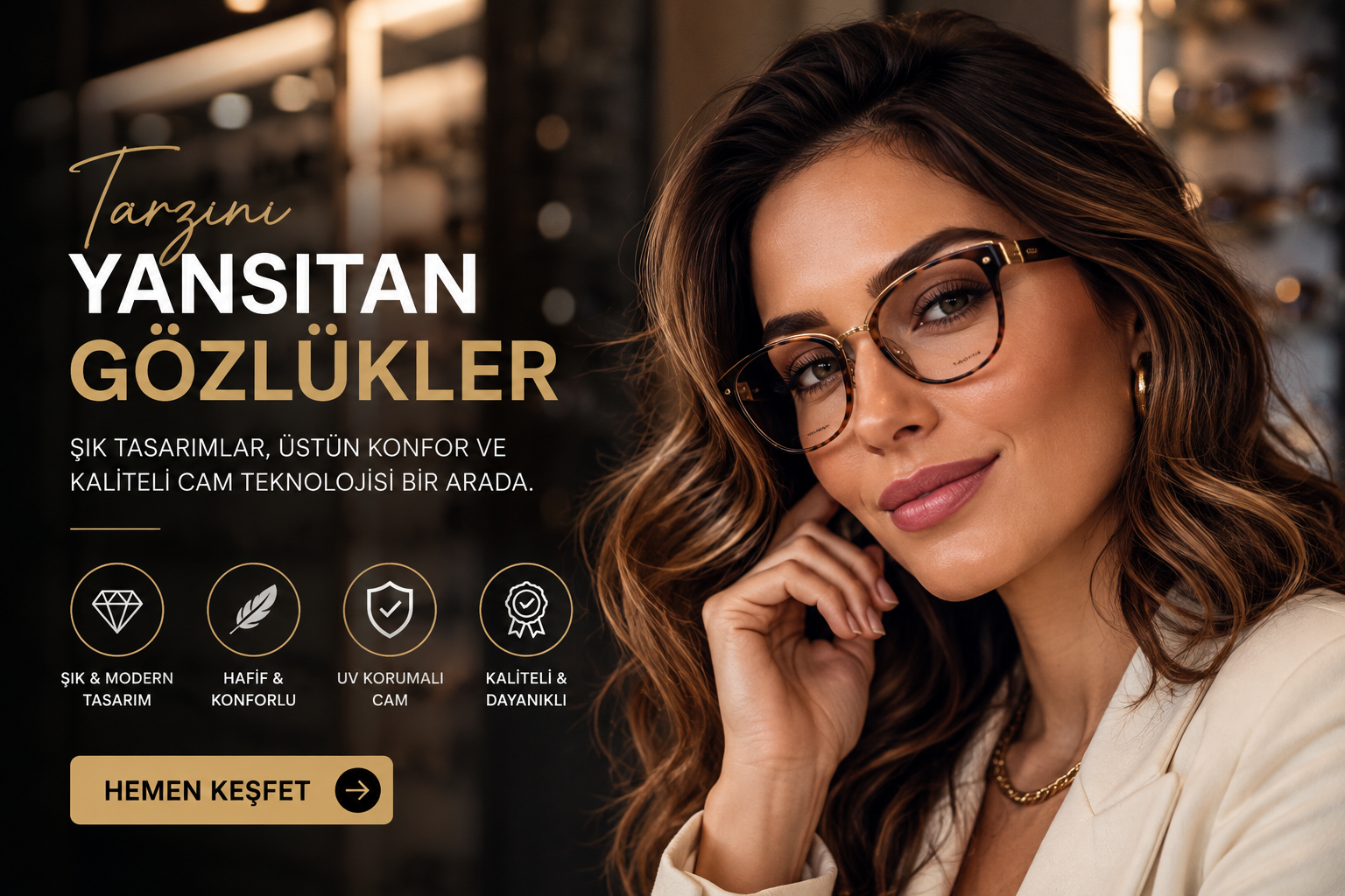 Kadın gözlük modelleri - Grandlux Optik