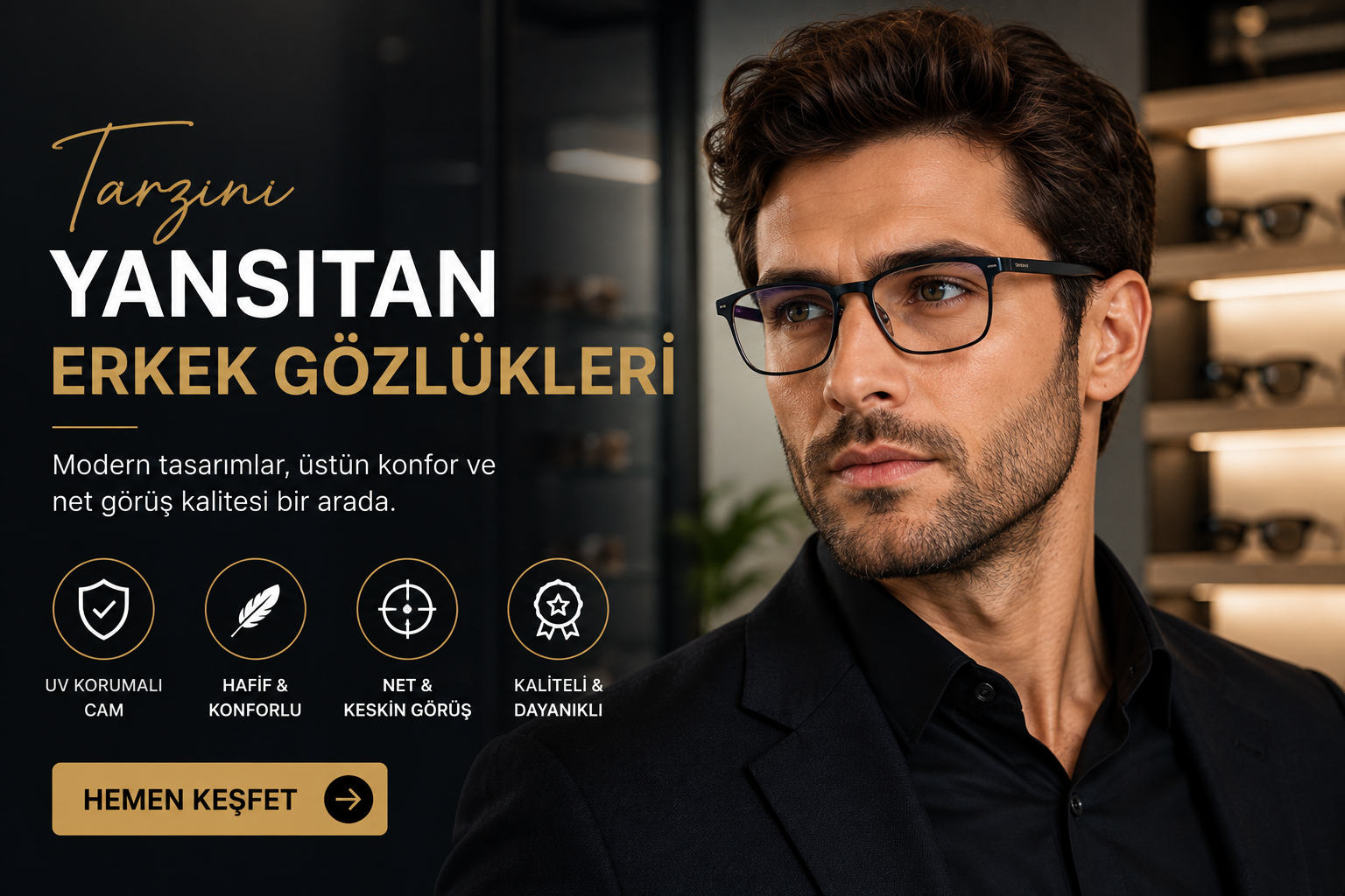 Erkek gözlük modelleri - Grandlux Optik